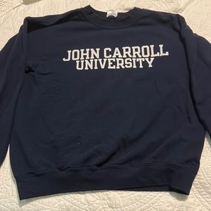 John Carroll medium crew neck